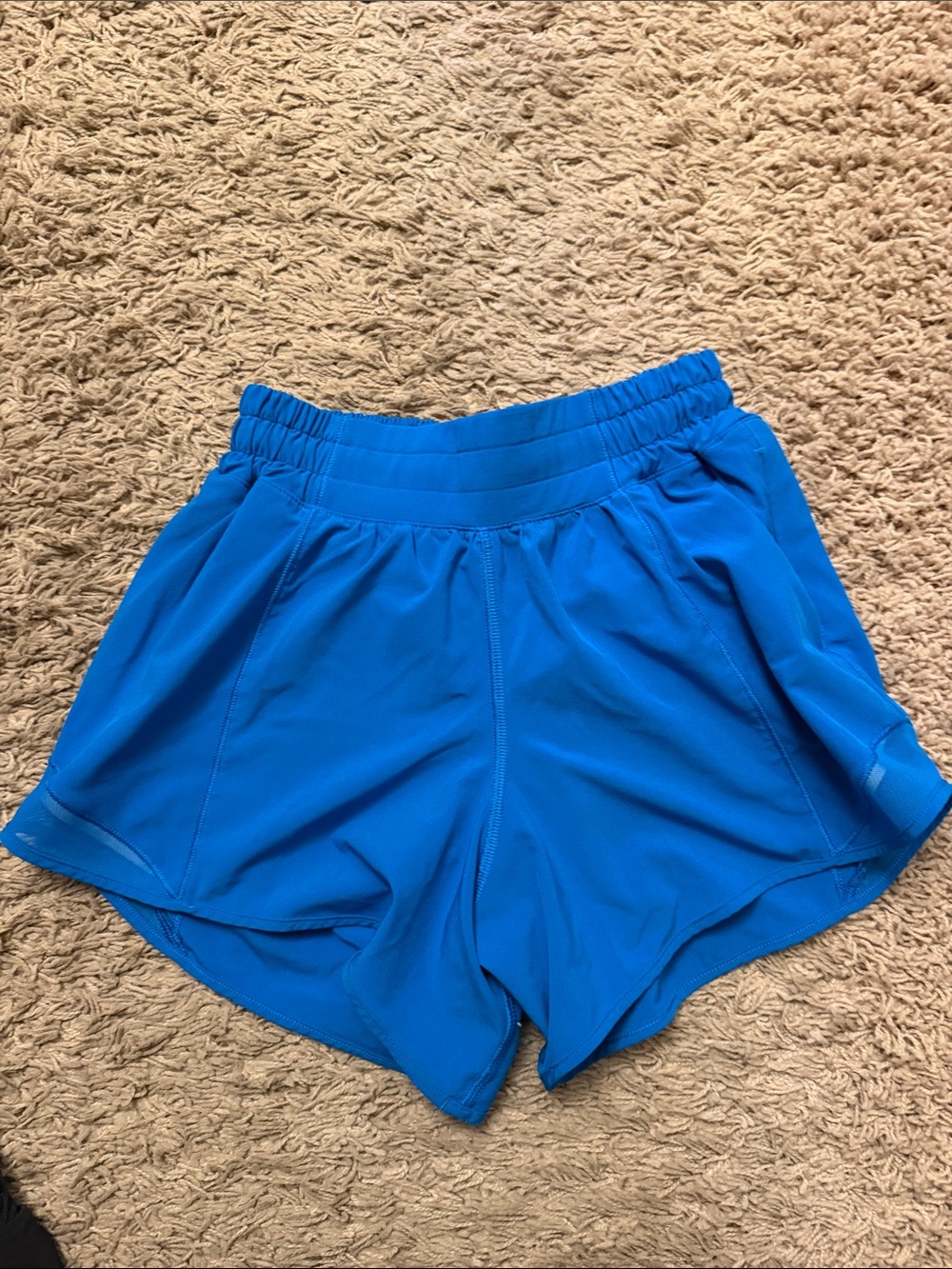 lululemon athletica Electric Blue Athletic Shorts